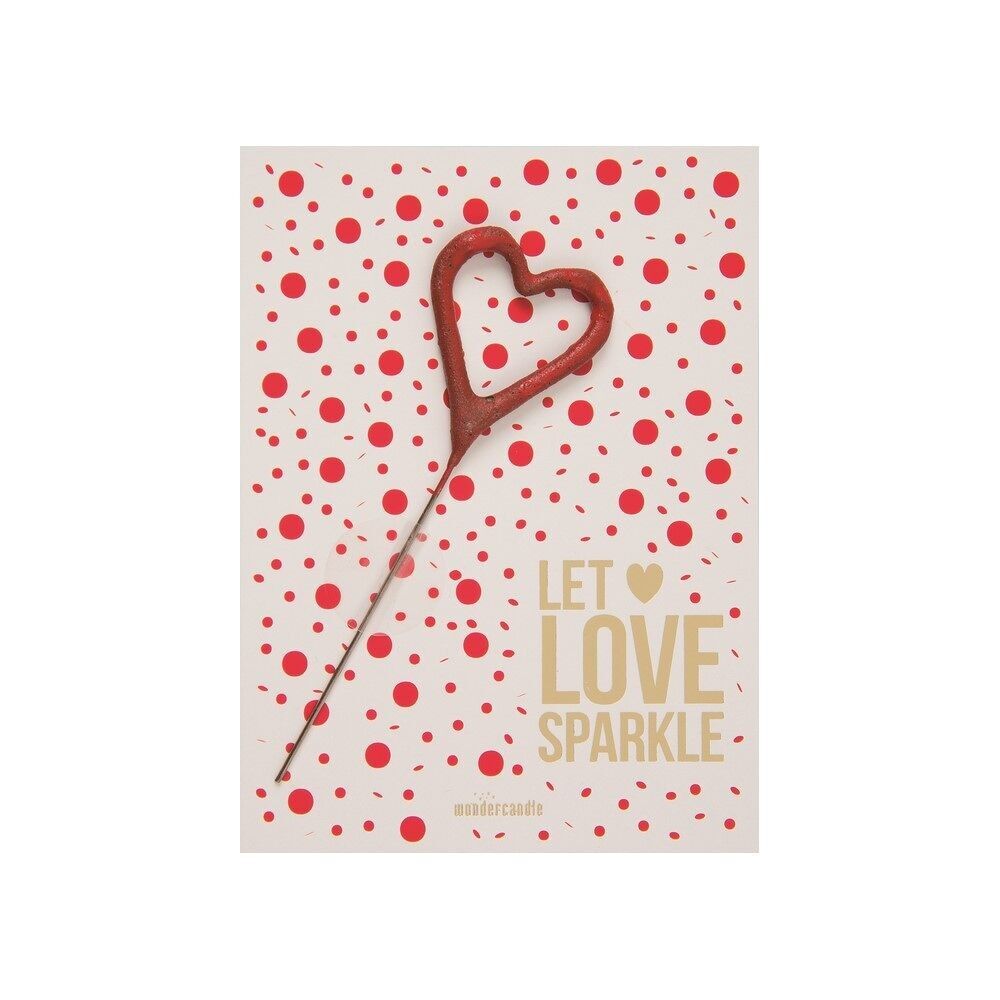 Let Love - Sparkle Dots - Mini Wondercard
