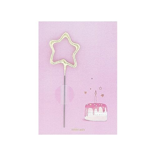 Cake - Celebration - Pink - Mini Wondercard