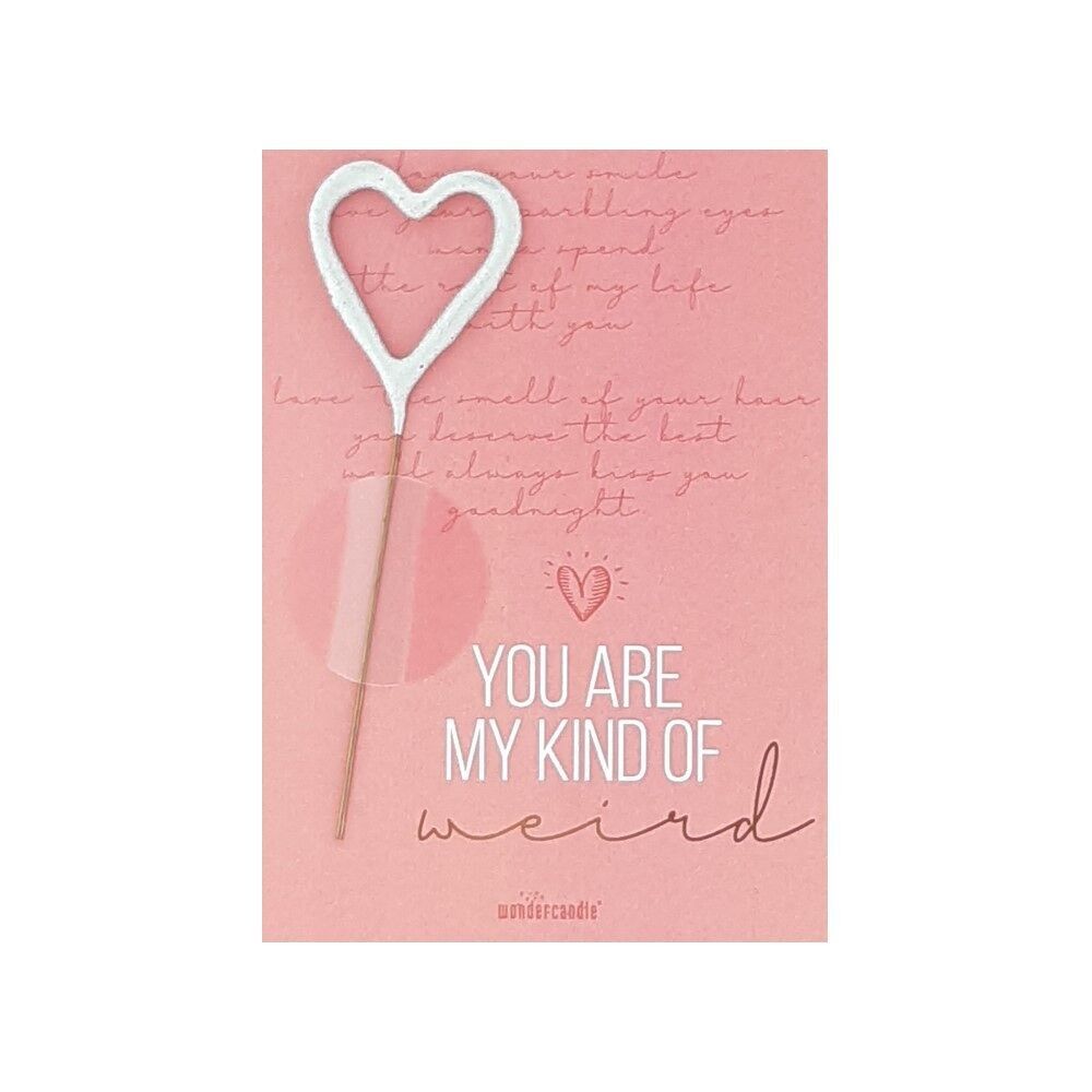Du bist meine seltsame Art – Pink – Mini Wondercard
