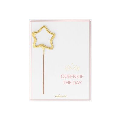 Königin des Tages – Shine Bright – Mini-Wunderkarte