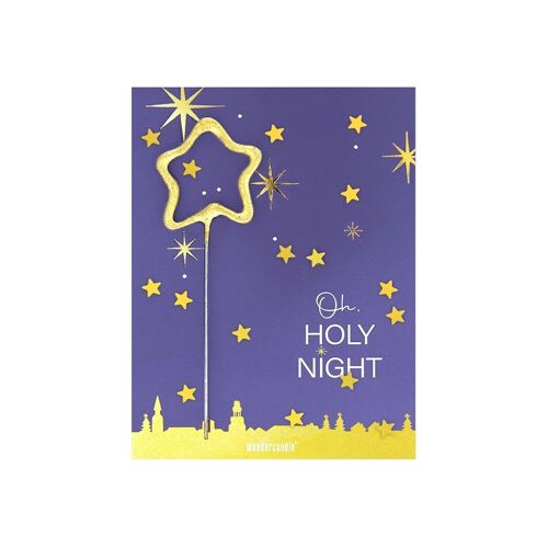 Oh holy night - Purple - Christmas Confetti