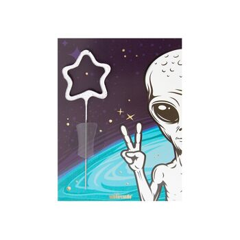 Alien - Astronaut - Mini Wondercard