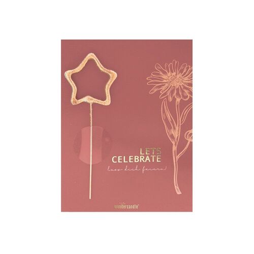 Let's Celebrate - Berry - Flora - Mini Wondercard