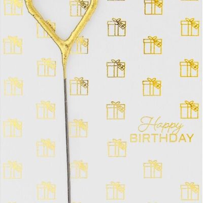Feliz Cumpleaños - Sellos - Mini Wondercard