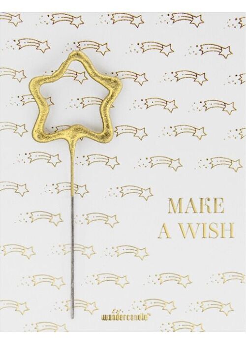 Make A Wish - Stamps - Mini Wondercard