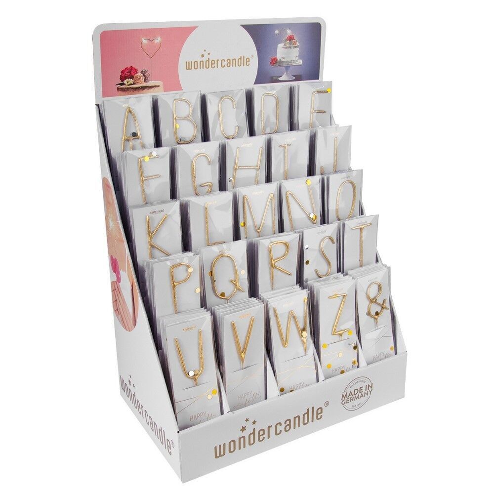 Buchstaben-Konfetti-Sortiment – ​​Gold – 150