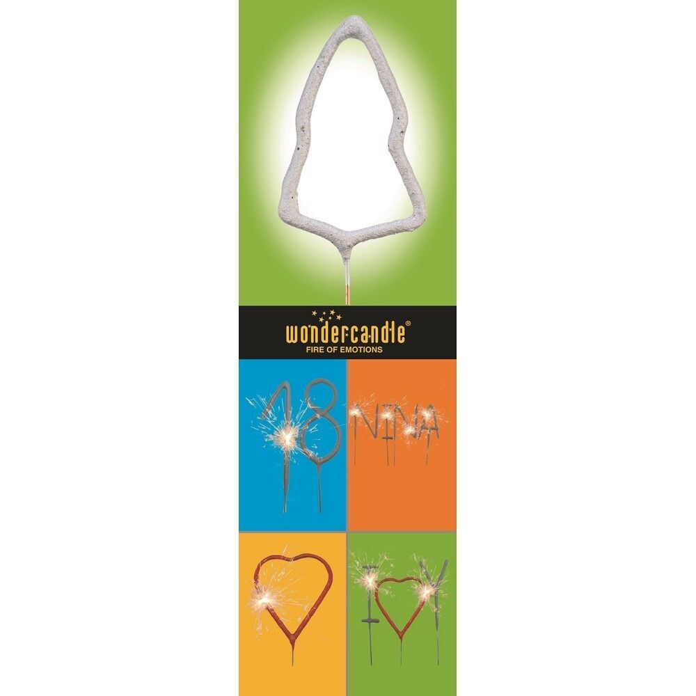 Tree - Grey / Multicolor - Wondercandle® classic