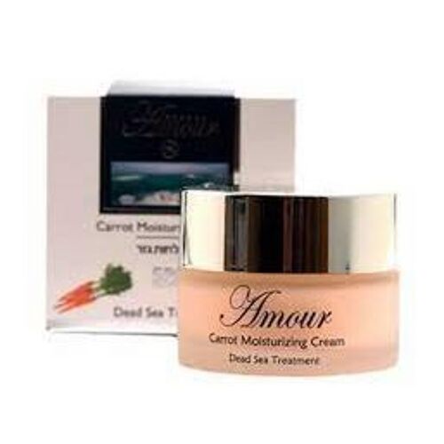 Carrot moisturizing cream with Dead Sea minerals 50 ml