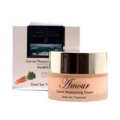 Crème hydratante carotte aux minéraux de la Mer Morte 50 ml