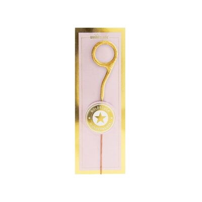 9 MINI - Gold / Pink - Goldstück - Wondercandle® mini