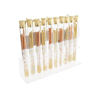 Assortimento Sparkle Inside - Oro rosa / Oro - 30 tubi