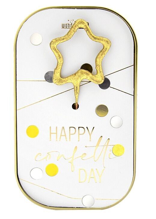Happy Confetti Day - Wondercake