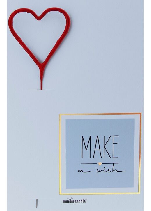 Esprimi un desiderio - Blu - Wondercard classica