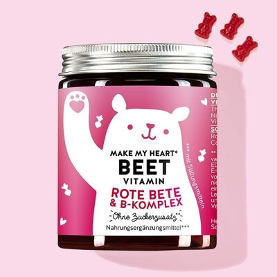 Make my Heart Beet, Rote Beete, B-Komplex & Q10 // 60er