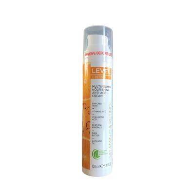 Level - Minerales del Mar Muerto Vitamina C y Retinol - Crema Antiedad Nutritiva Multivitamínica