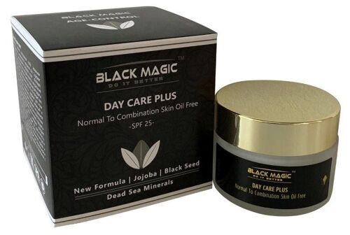 Black Magic - Day cream for normal to combination skin with Dead Sea minerals and oil free SPF 25