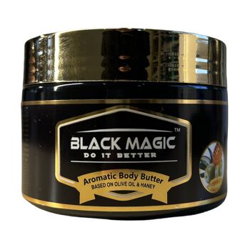 Black Magic - Beurre aromatique pour le corps - Minéraux de la Mer Morte, huile d'olive et miel 2