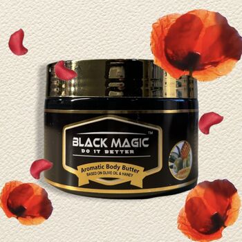 Black Magic - Beurre aromatique pour le corps - Minéraux de la Mer Morte, huile d'olive et miel 5
