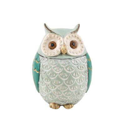 Chumbak Pinterest Owl D'cor - Verde azulado