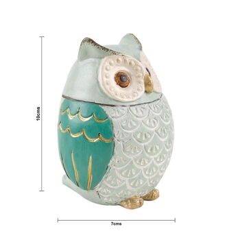 Chumbak Pinterest Owl D'cor - Sarcelle 4