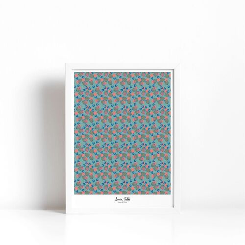 Affiche 30x40 cm TULIP DOTS