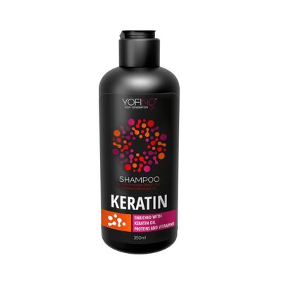 Yofing Shampoo Keratin Repair Hair Formula con Olio di Argan
