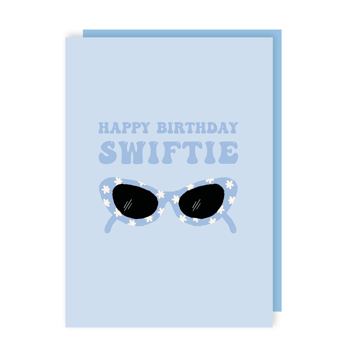 Confezione da 6 biglietti di auguri di compleanno Swiftie con occhiali da sole Taylor Swift