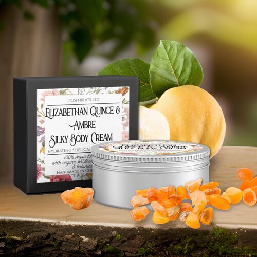Elizabethan Quince & Ambre Silky Body Butter Cream