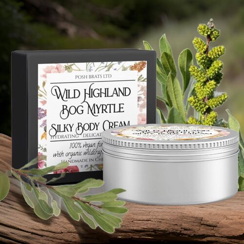 Wild Highland Bog Myrtle Silky Body Butter Cream
