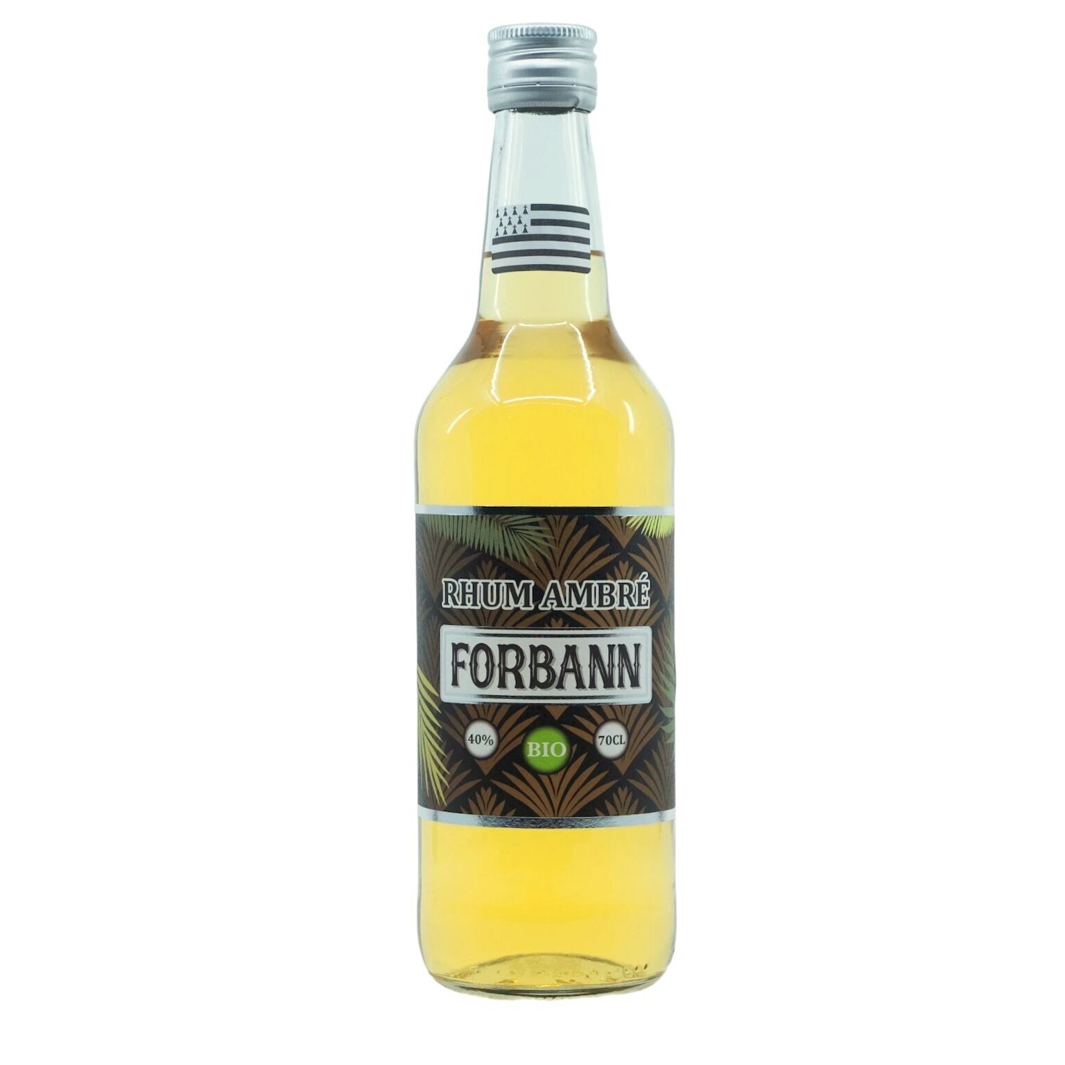FORBANN 40% Rum Ambrato BIOLOGICO 70cL (x12)