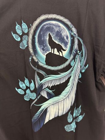#2 T-shirt imprimé "Reine des loups" 4