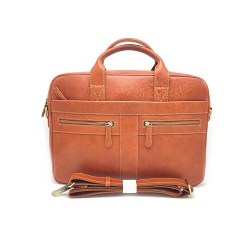 Genuine Leather briefcase, for men, art. VE4815