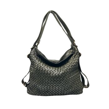SAC A DOS CUIR WASHED  NOEMIE 5