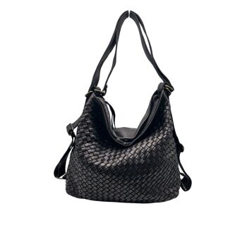 SAC A DOS CUIR WASHED  NOEMIE 8
