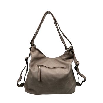 SAC A DOS CUIR WASHED  NOEMIE 14