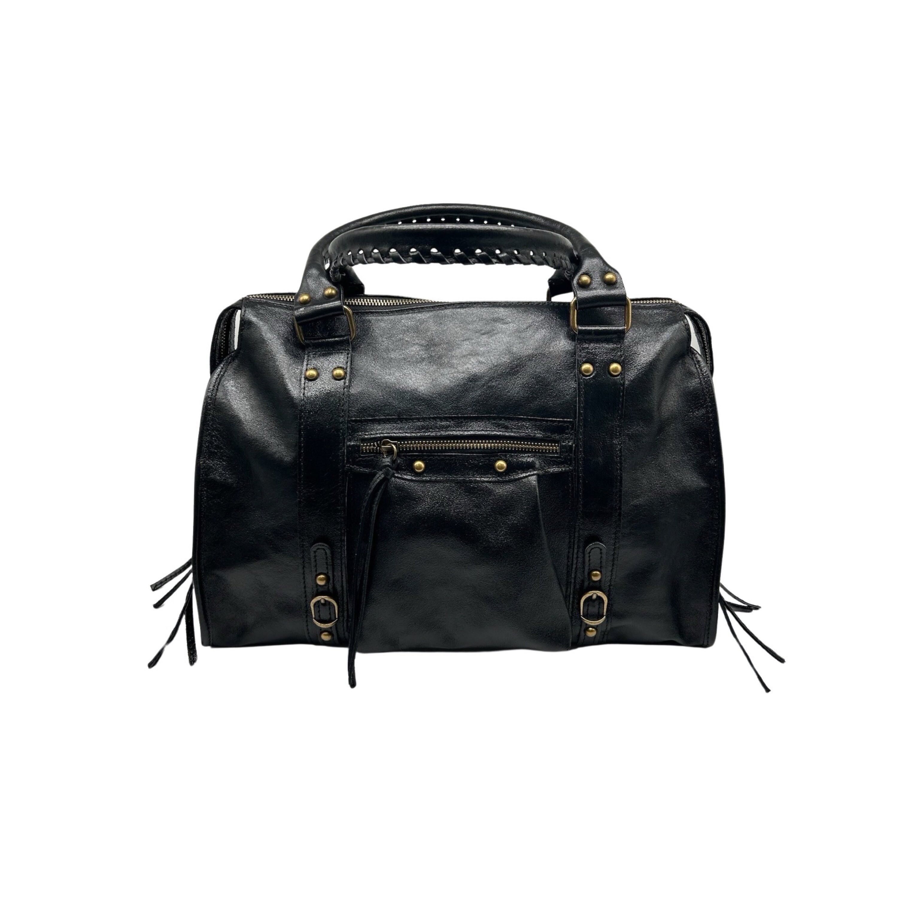 BORSA CAPUCINE GRANDE IN PELLE IRIDESCENTE