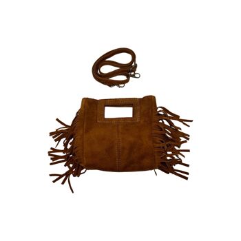 SAC A MAIN CUIR SUEDE MARION SMALL 4