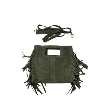 SAC A MAIN CUIR SUEDE MARION SMALL 8