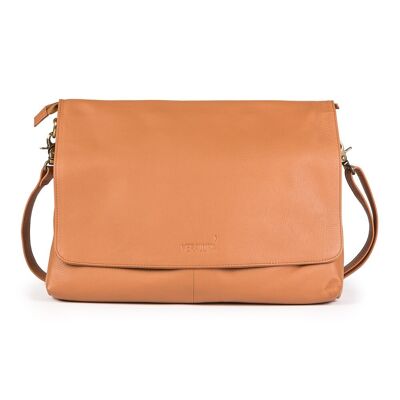 Bolso Piel Natural Coat Producto de Comercio Justo