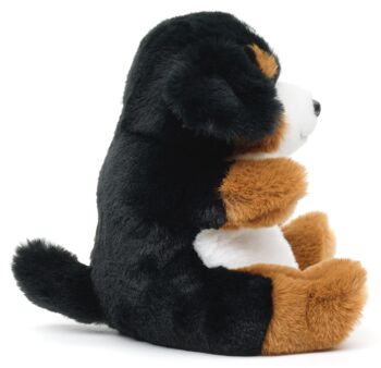 Bouvier bernois, assis - Style Kawaii - 17 cm (hauteur) - Mots clés : chien, animal de compagnie, peluche, peluche, peluche, peluche 4