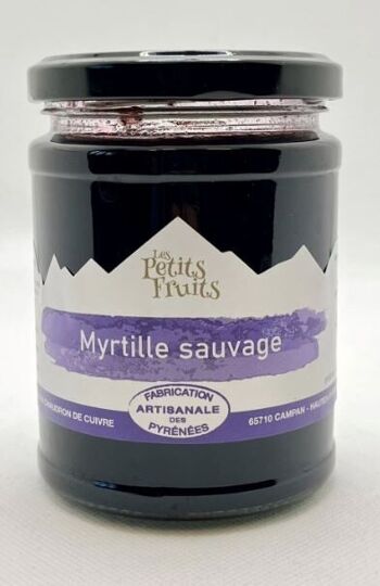 NOUVEAUTE - Confiture artisanale de Myrtille sauvage 325g 1