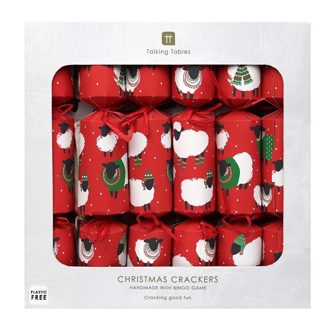 Cracker natalizi di pecora botanica - Confezione da 6