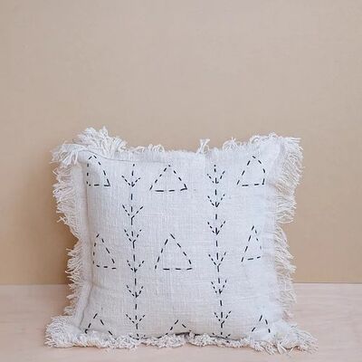 Tona Cushion Cover__Cream / Off-white / Cotton