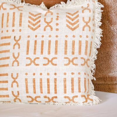 Tribe Cushion Cover__Cream / Off-white / Cotton