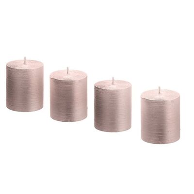 Caja de 4 Velas Rayas Xs