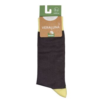 Chaussettes Basic en coton biologique Produit équitable 8