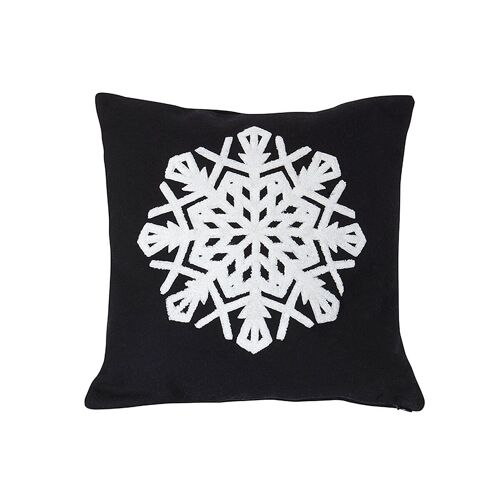 Housse de Coussin de Noël Flocon