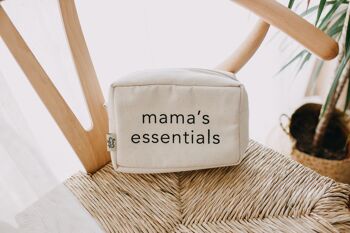 Mama's Essentials – Trousse de maquillage de voyage polyvalente (sac d'hôpital – cadeau de fête prénatale) 2