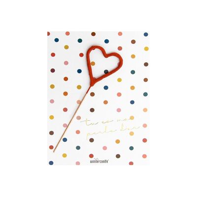 Eres mi perla dorada - Gold & Dots - Mini Wondercard