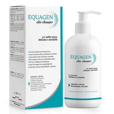 Limpiador corporal Equagen Oil para pieles sensibles, delicadas y reactivas